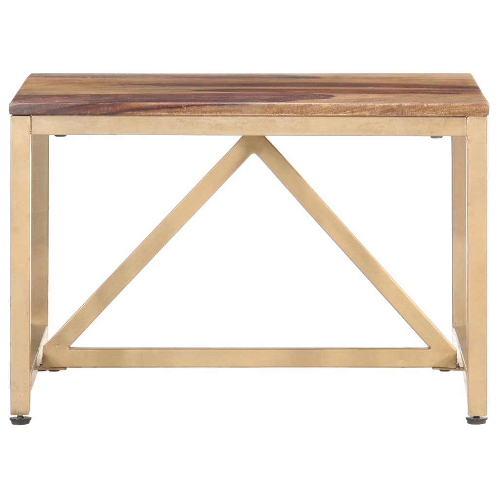 sidebord 60x60x40 cm massivt træ