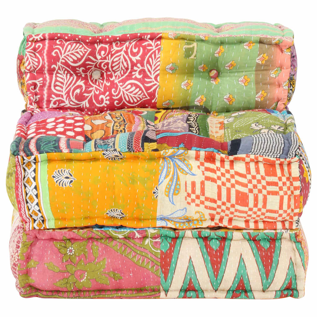 modulpuf stof patchwork