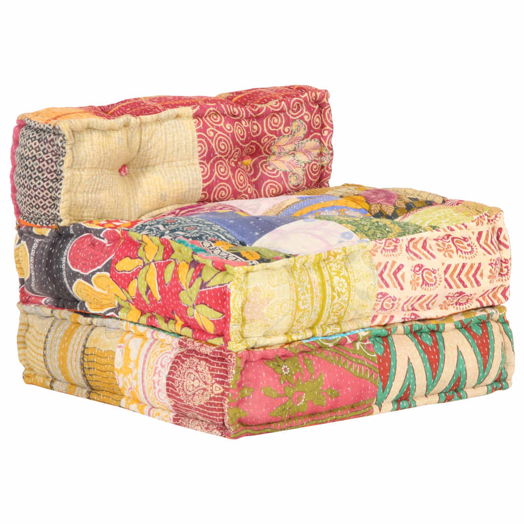 modulpuf stof patchwork