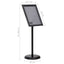 plakatstativ A3 aluminiumslegering sort