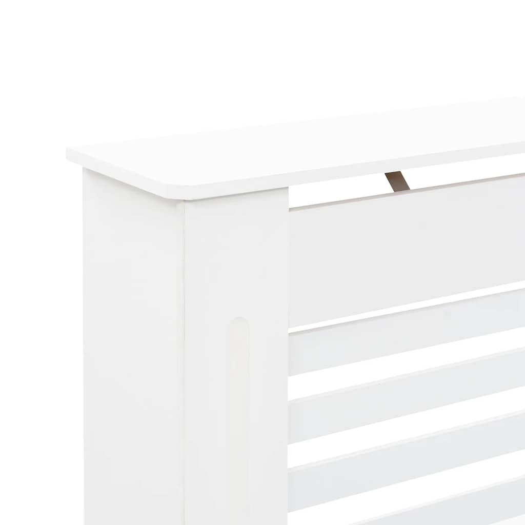radiatorskjulere 2 stk. 112 x 19 x 81,5 cm MDF hvid