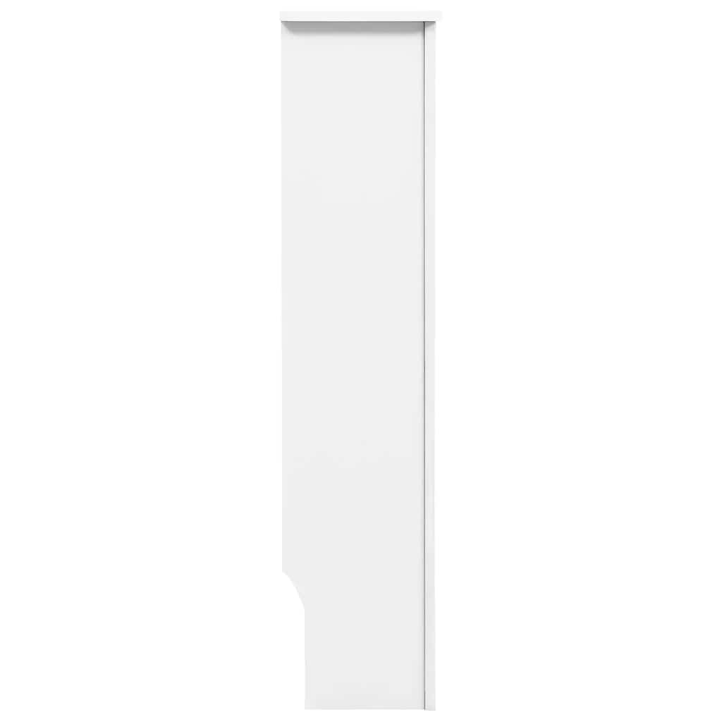 radiatorskjulere 2 stk. 172 x 19 x 81,5 cm MDF hvid