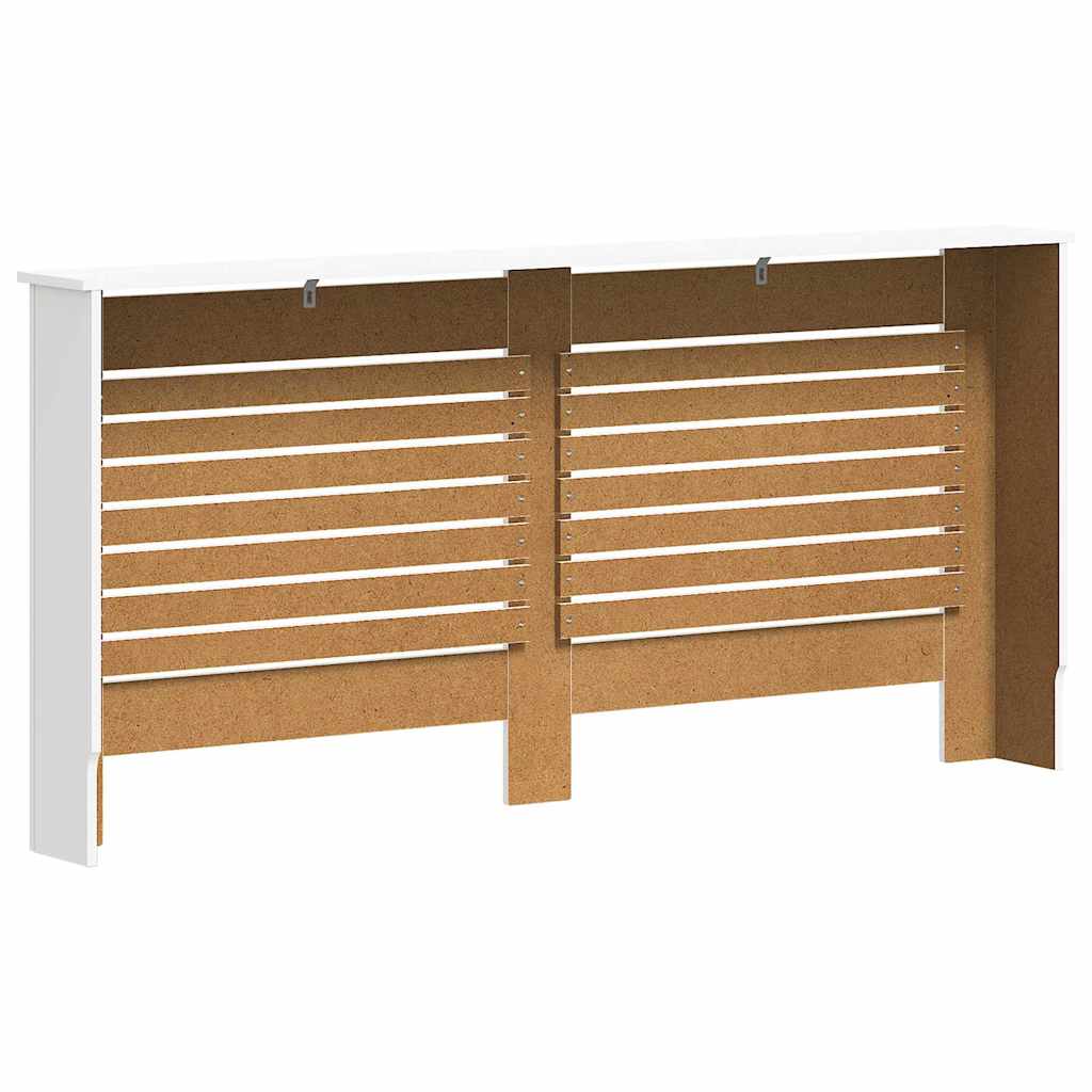 radiatorskjulere 2 stk. 172 x 19 x 81,5 cm MDF hvid