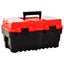 værktøjskasse 462x256x242 mm plastik rød