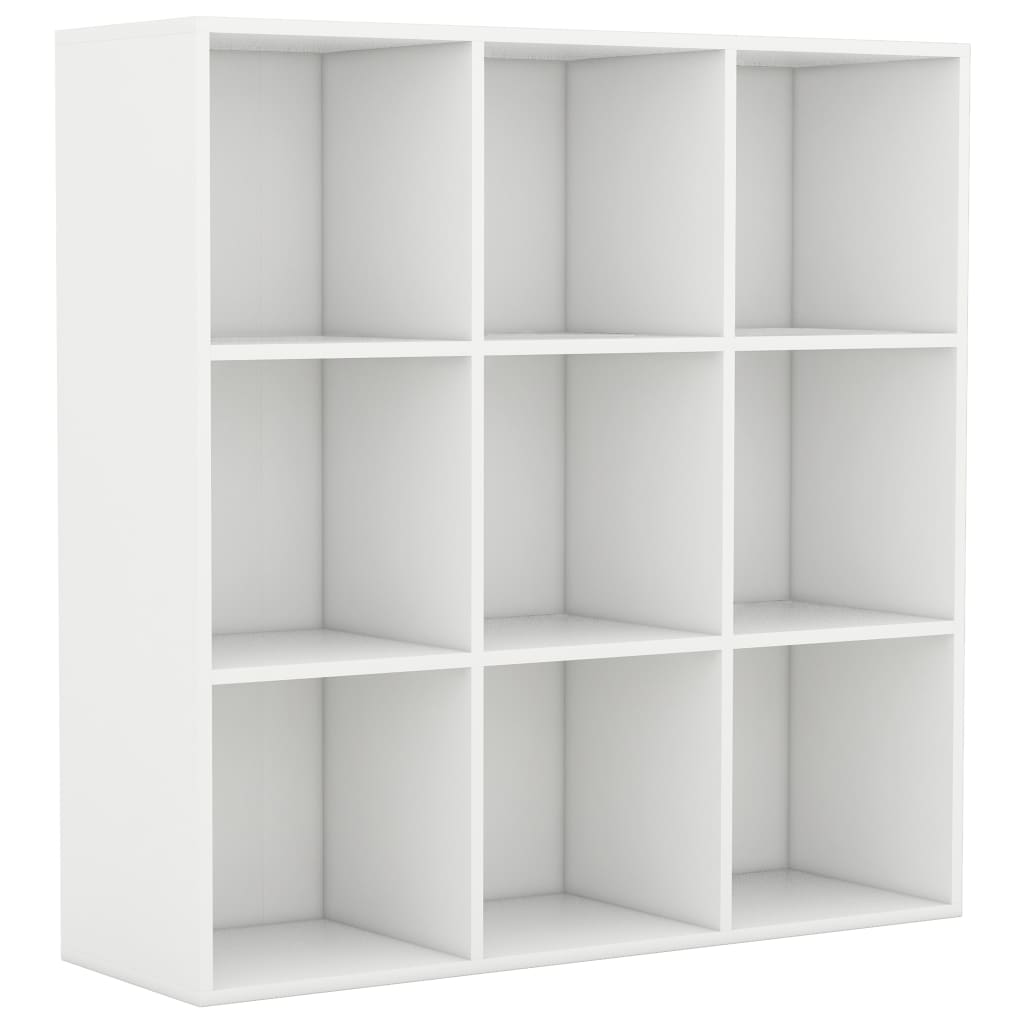 bogreol 98x29x97,5 cm konstrueret træ hvid