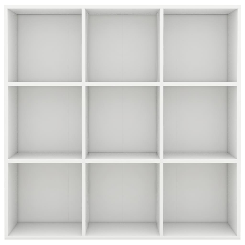bogreol 98x29x97,5 cm konstrueret træ hvid