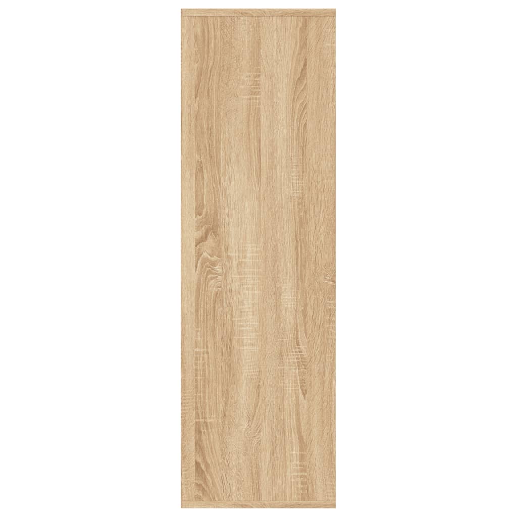 bogreol 98x29x97,5 cm konstrueret træ sonoma-eg