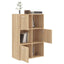 kontorreol 60x29,5x90 cm konstrueret træ sonoma-eg