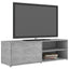 tv-bord 120x34x37 cm konstrueret træ betongrå