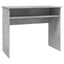 skrivebord 90x50x74 cm konstrueret træ betongrå