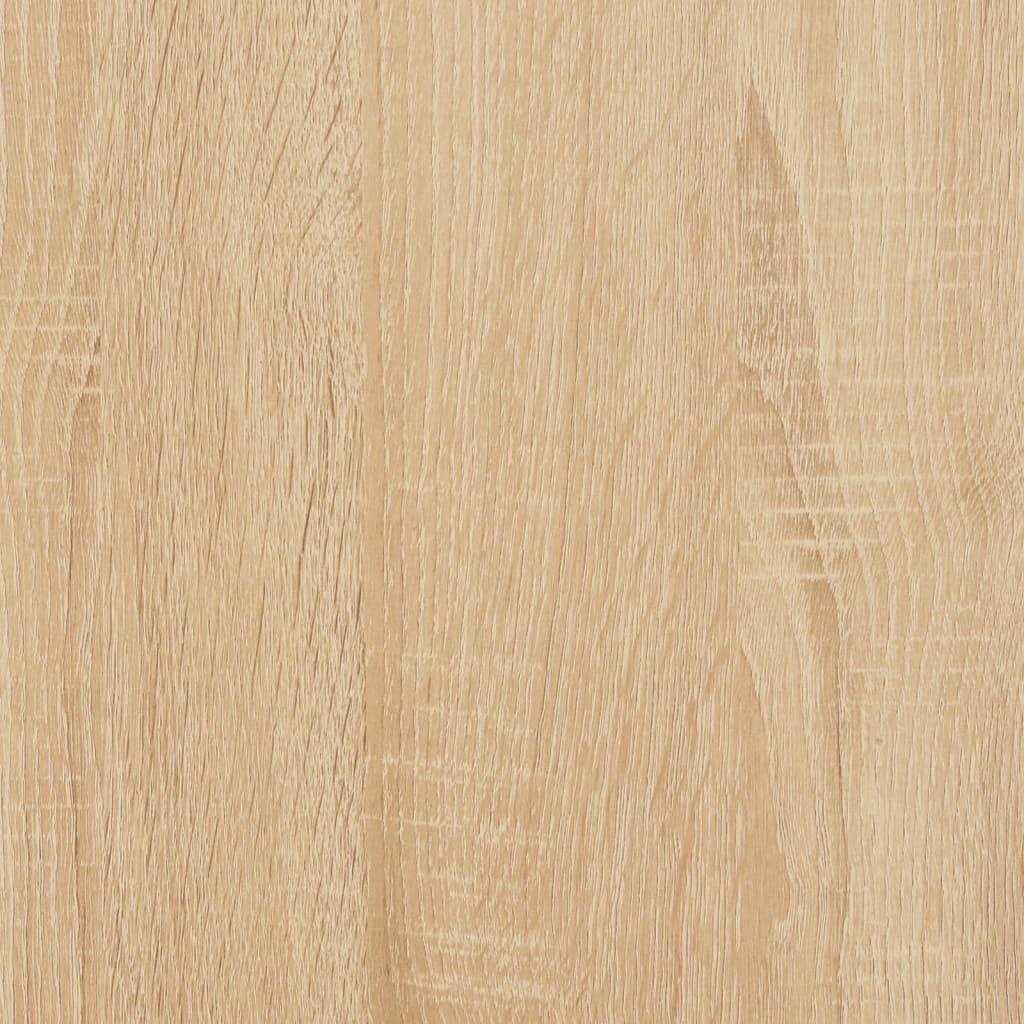 sofabord 150x50x35 cm konstrueret træ sonoma-eg