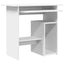 skrivebord 80x45x74 cm konstrueret træ hvid