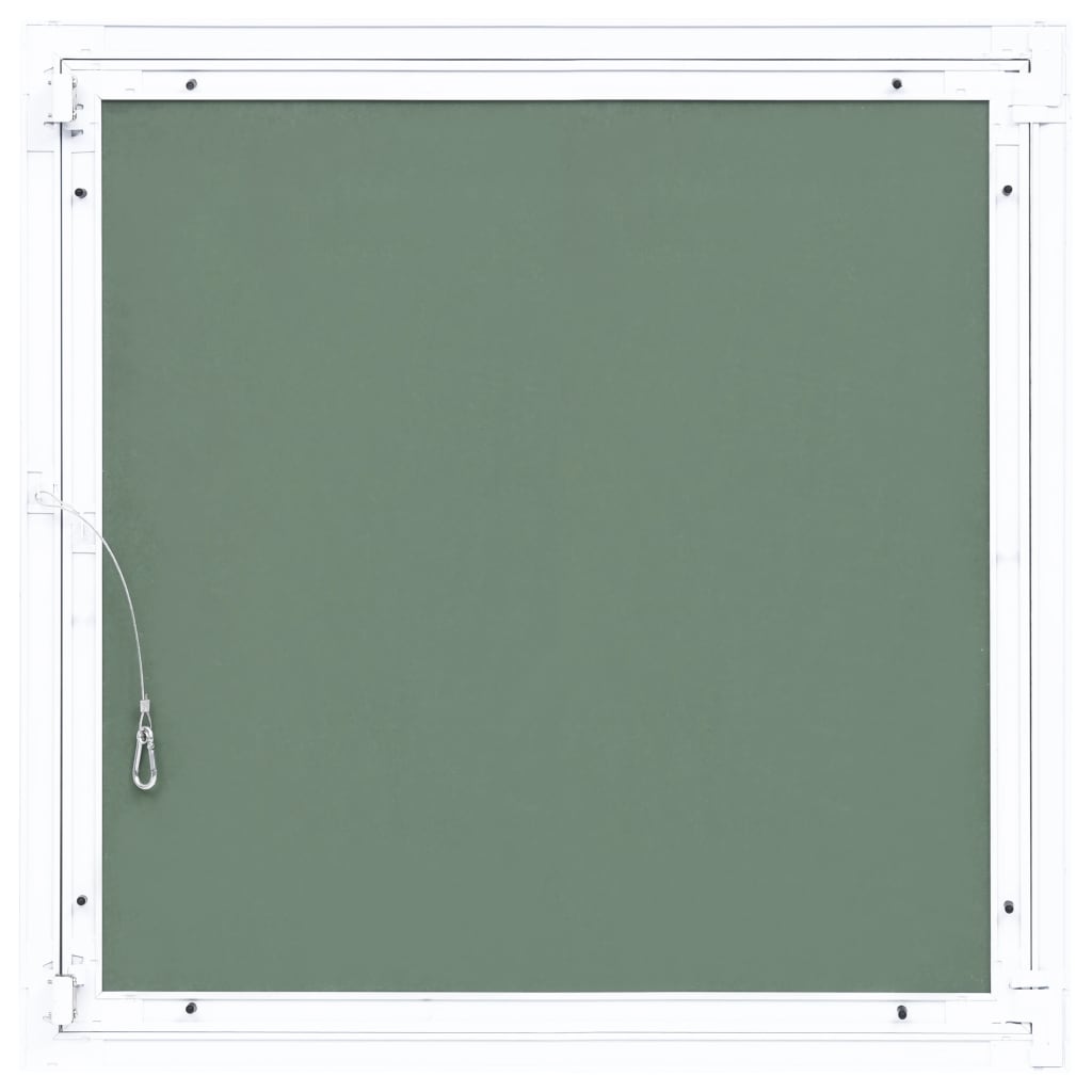 adgangspanel med aluminiumsramme og gipsplade 300x300 mm