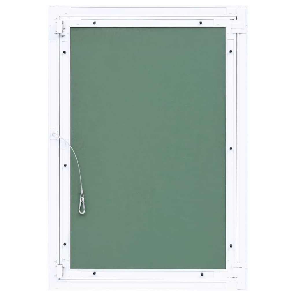 adgangspanel med aluminiumsramme og gipsplade 300x600 mm