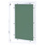 adgangspanel med aluminiumsramme og gipsplade 300x600 mm