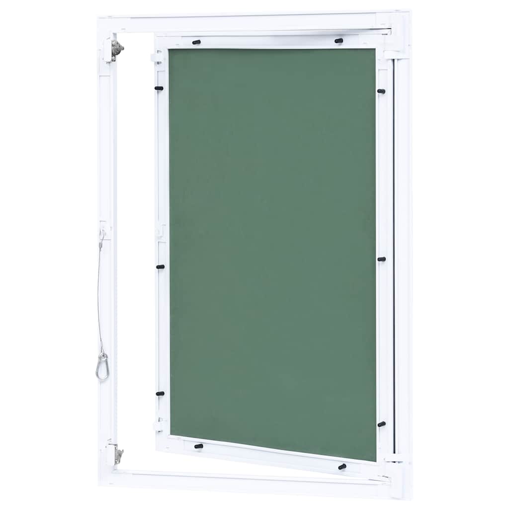 adgangspanel med aluminiumsramme og gipsplade 300x600 mm