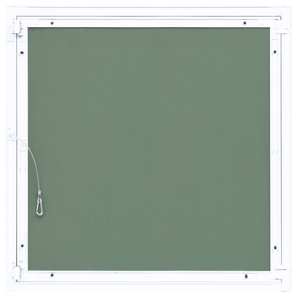 adgangspanel med aluminiumsramme og gipsplade 400x400 mm