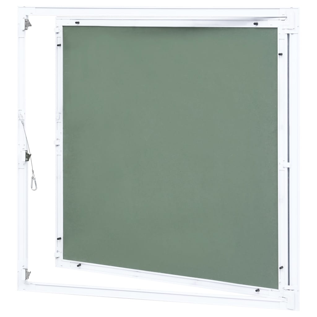 adgangspanel med aluminiumsramme og gipsplade 400x400 mm