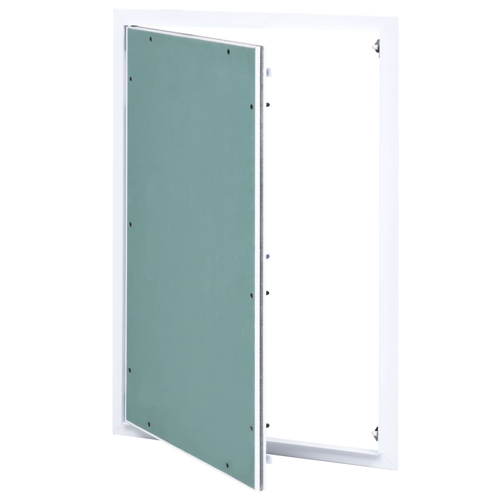 adgangspanel med aluminiumsramme og gipsplade 400x600 mm