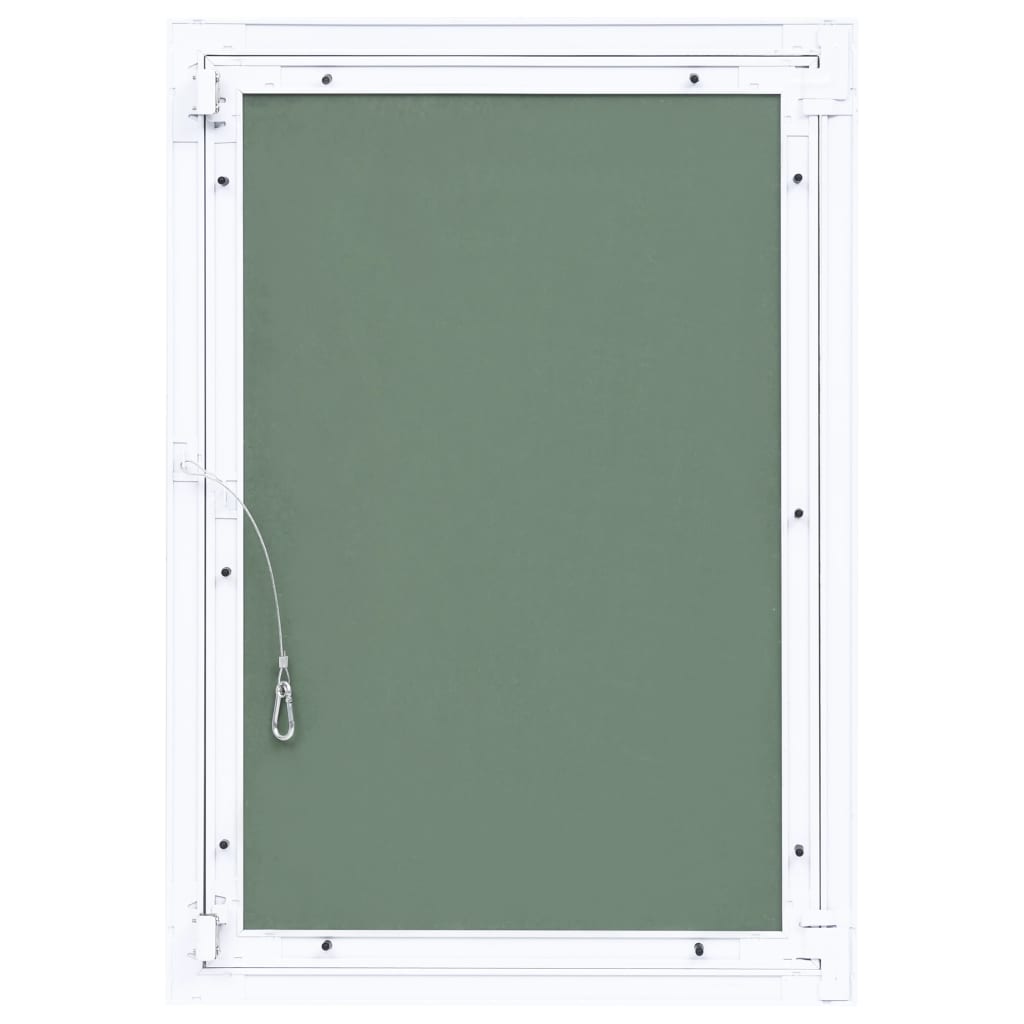 adgangspanel med aluminiumsramme og gipsplade 400x600 mm