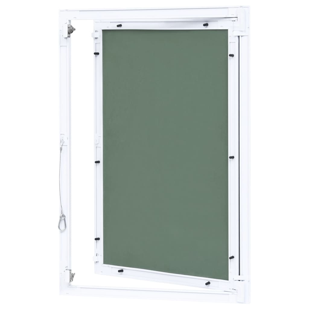 adgangspanel med aluminiumsramme og gipsplade 400x600 mm