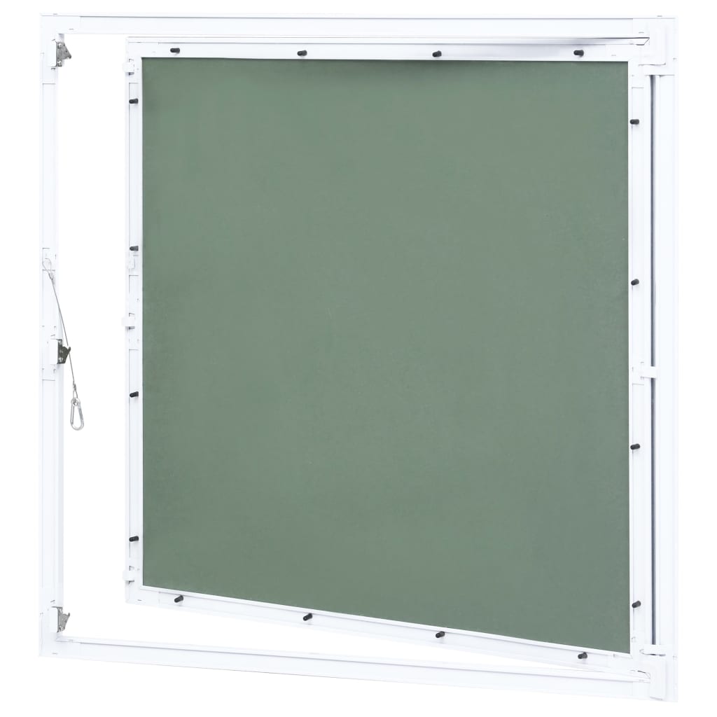 adgangspanel med aluminiumsramme og gipsplade 600x600 mm