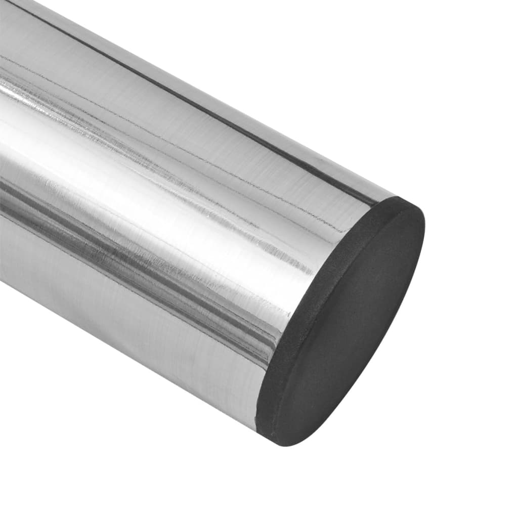 teleskopiske bordben 4 stk. rustfrit stål 710 mm-1100 mm