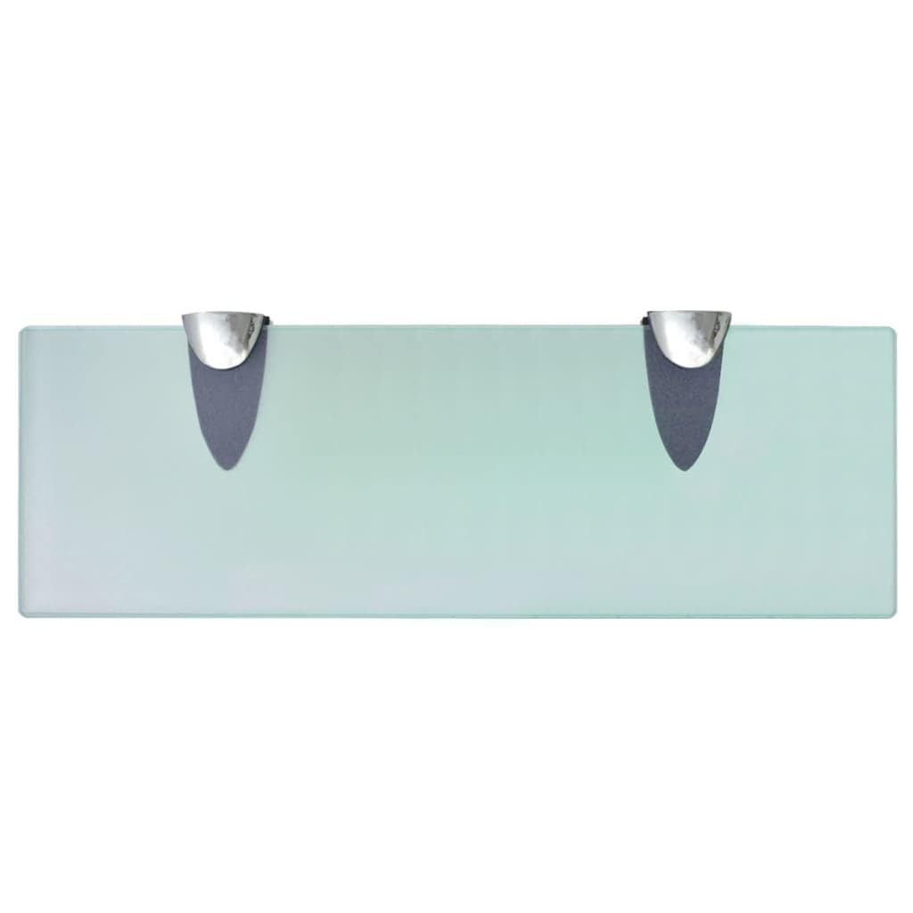 svævehylder 2 stk. 30 x 10 cm 8 mm glas