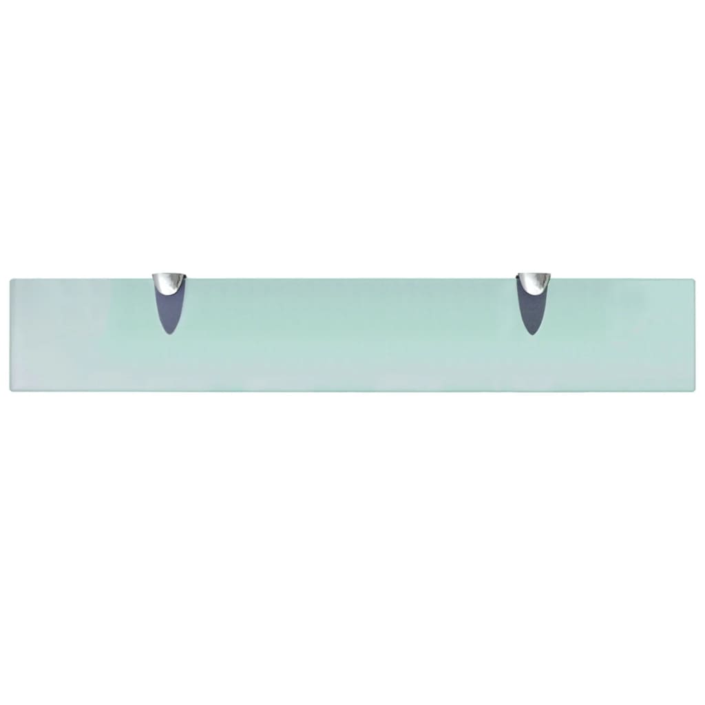 svævehylde 2 stk. 60 x 10 cm 8 mm glas