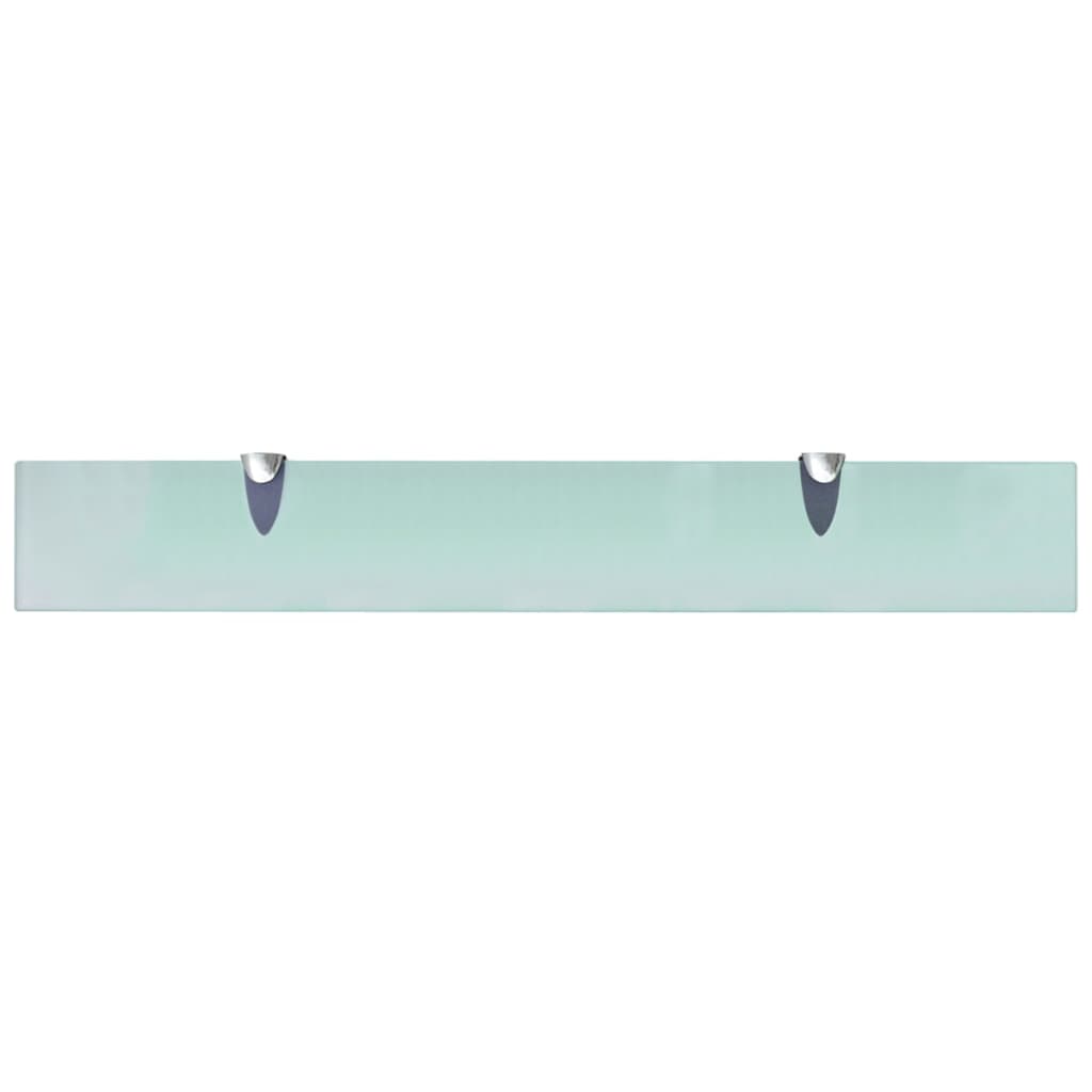 svævehylde 2 stk. 70 x 10 cm 8 mm glas