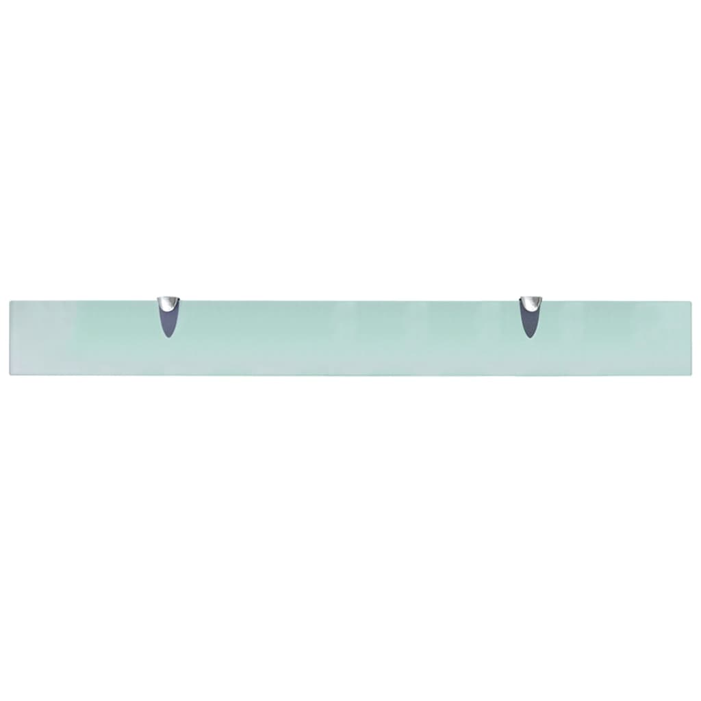 svævehylde 2 stk. 90 x 10 cm 8 mm glas