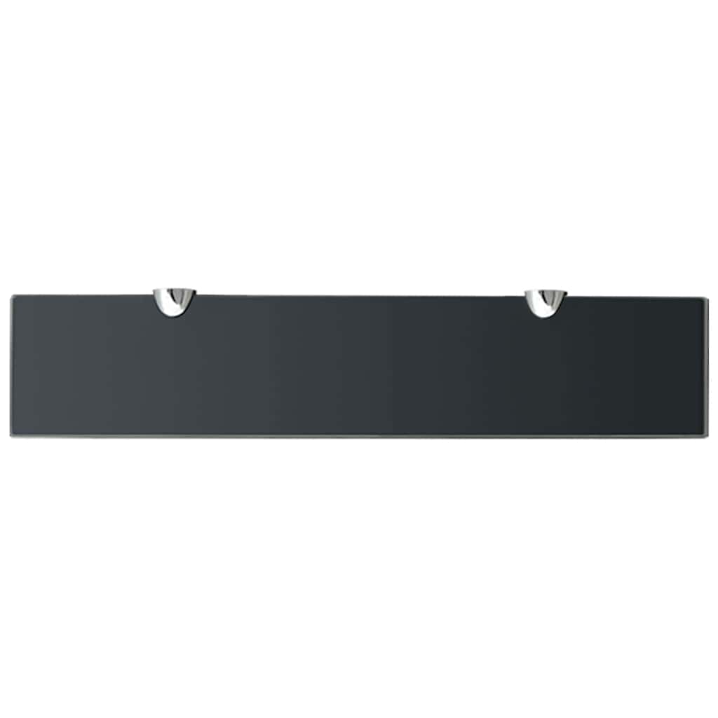 svævehylde 2 stk. 50 x 10 cm 8 mm glas