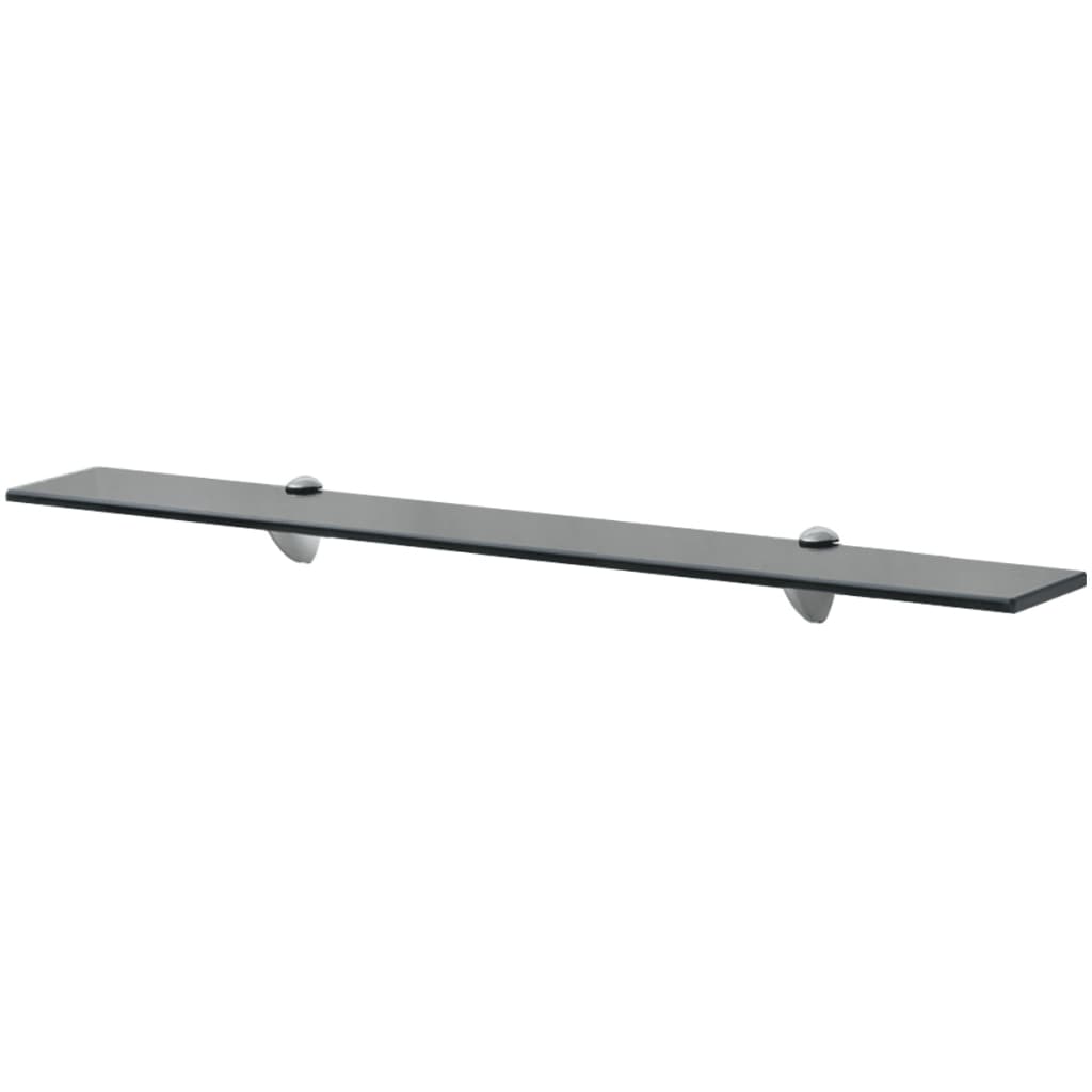 svævehylde 2 stk. 80 x 10 cm 8 mm glas