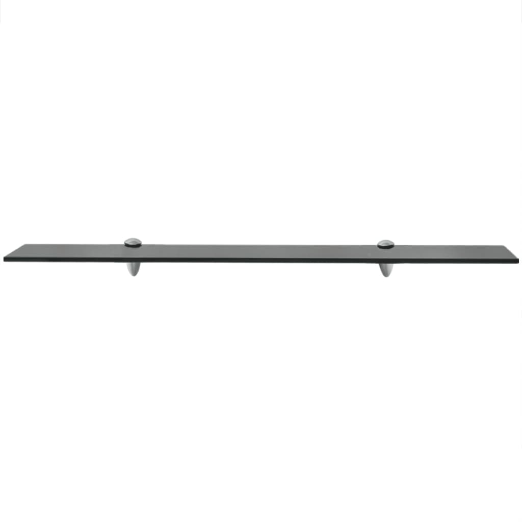 svævehylde 2 stk. 80 x 10 cm 8 mm glas