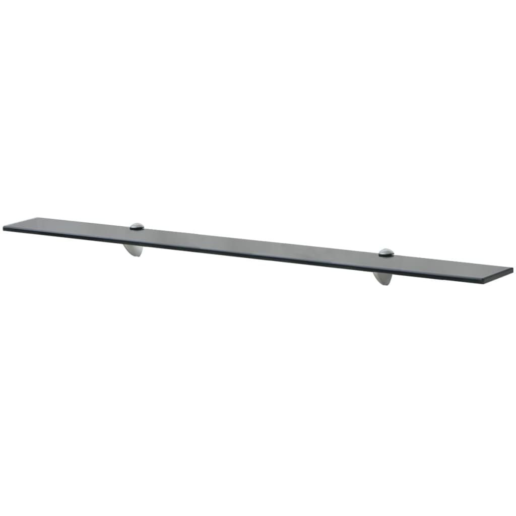 svævehylder 2 stk. 100 x 10 cm 8 mm glas