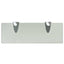 svævehylder 2 stk. 30 x 10 cm 8 mm glas