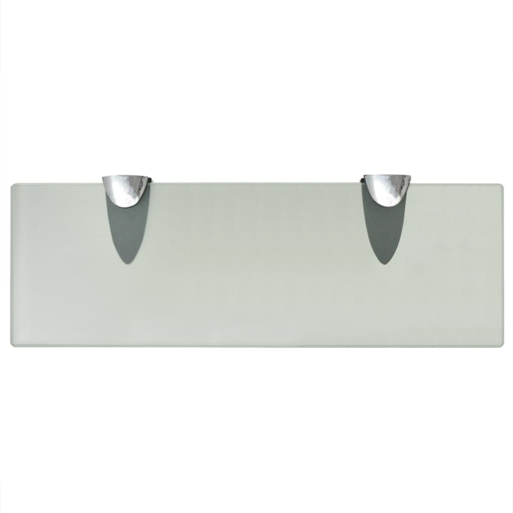 svævehylder 2 stk. 30 x 10 cm 8 mm glas