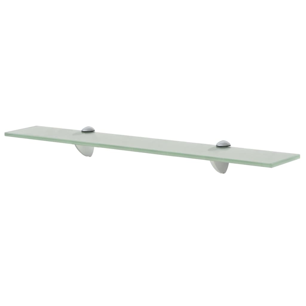 svævehylde 2 stk. 60 x 10 cm 8 mm glas