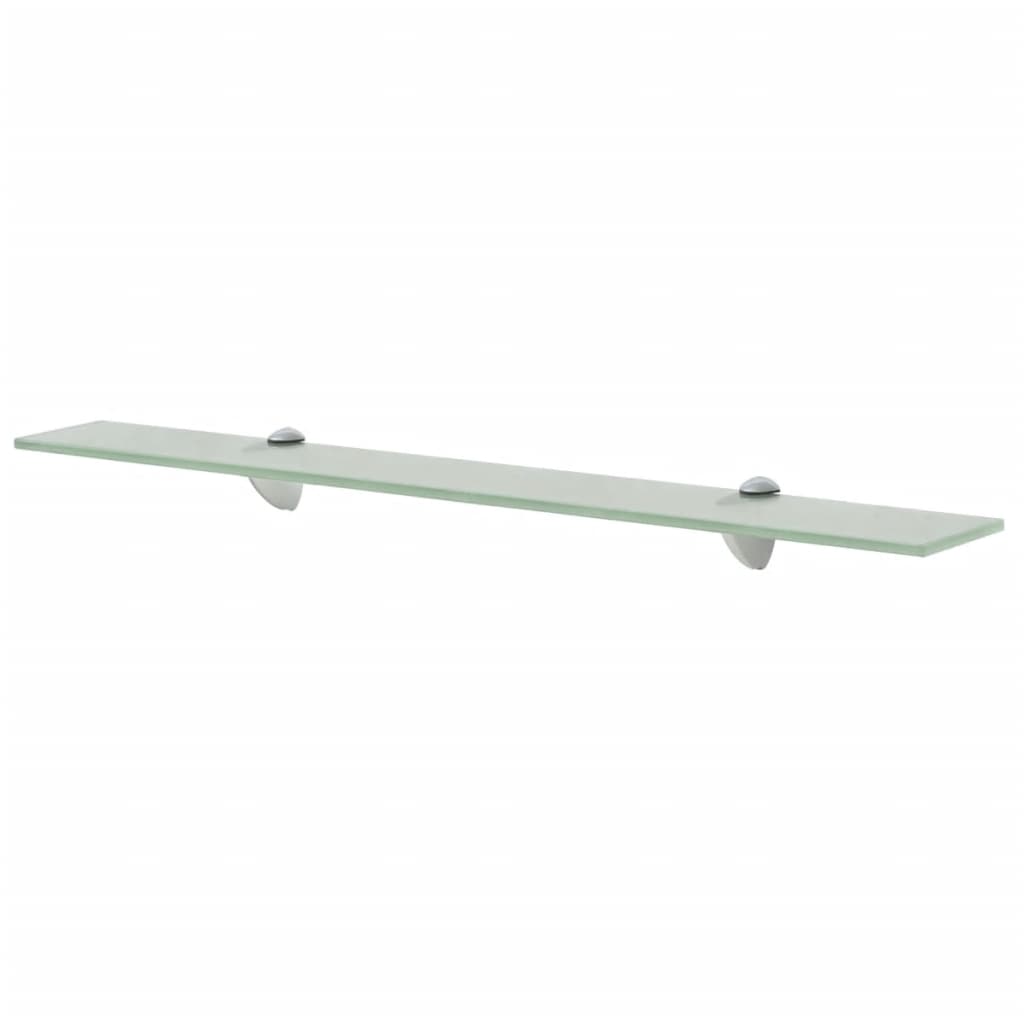 svævehylder 2 stk. 70 x 10 cm 8 mm glas