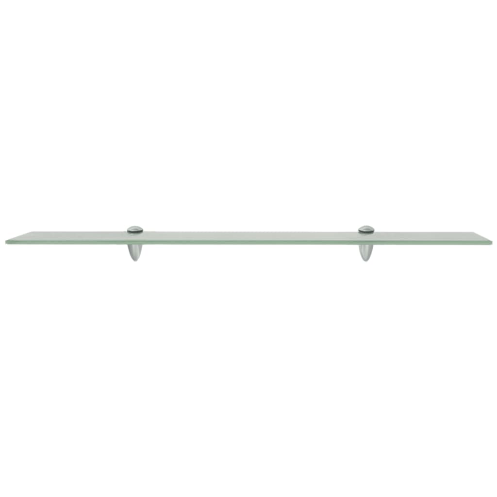 svævehylde 2 stk. 80 x 10 cm 8 mm glas