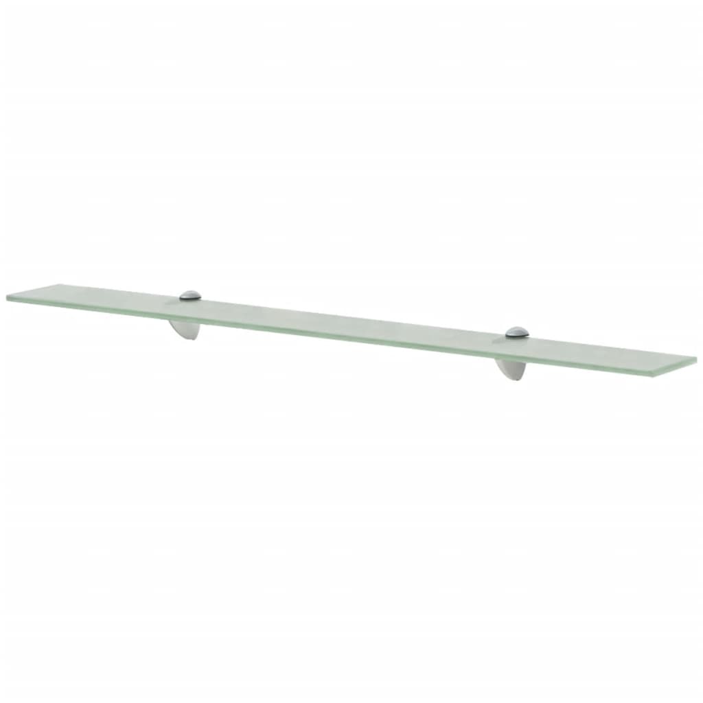 svævehylder 2 stk. 90 x 10 cm 8 mm glas
