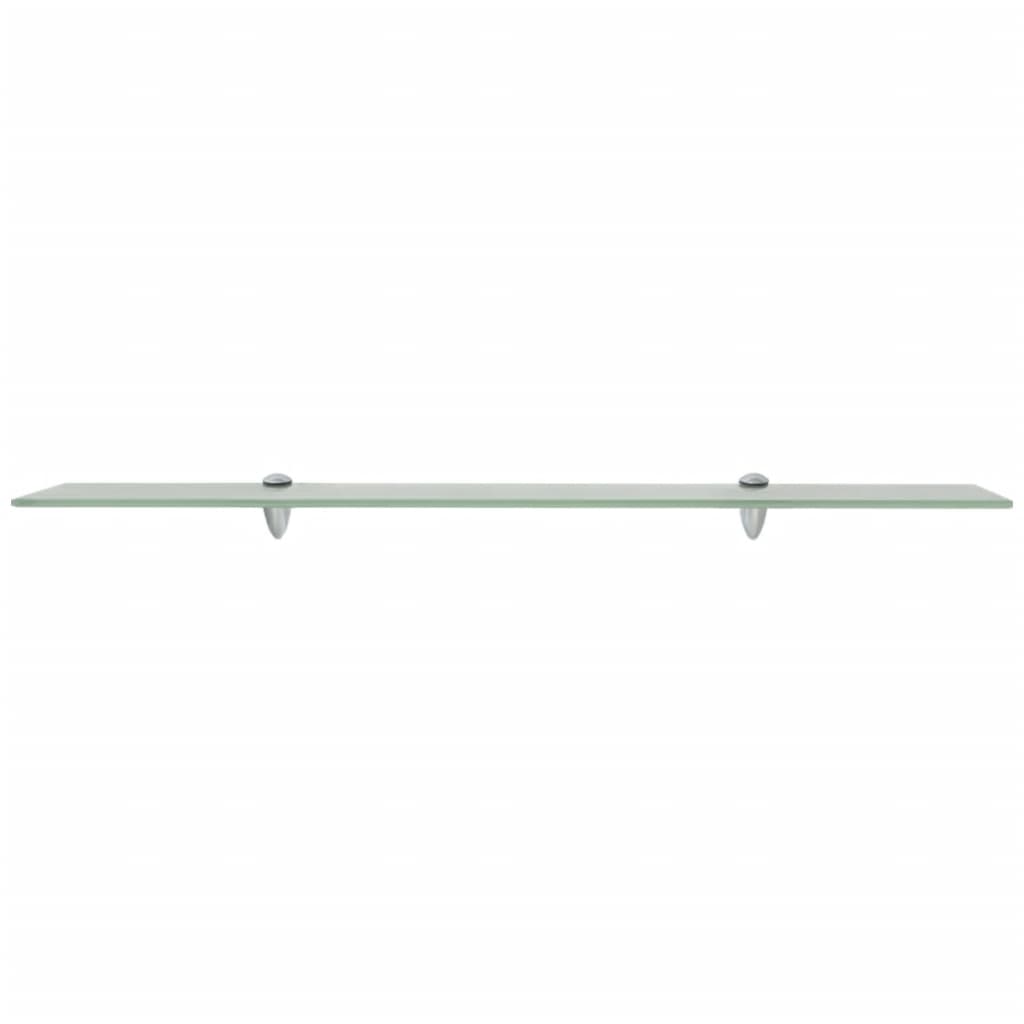 svævehylder 2 stk. 90 x 10 cm 8 mm glas