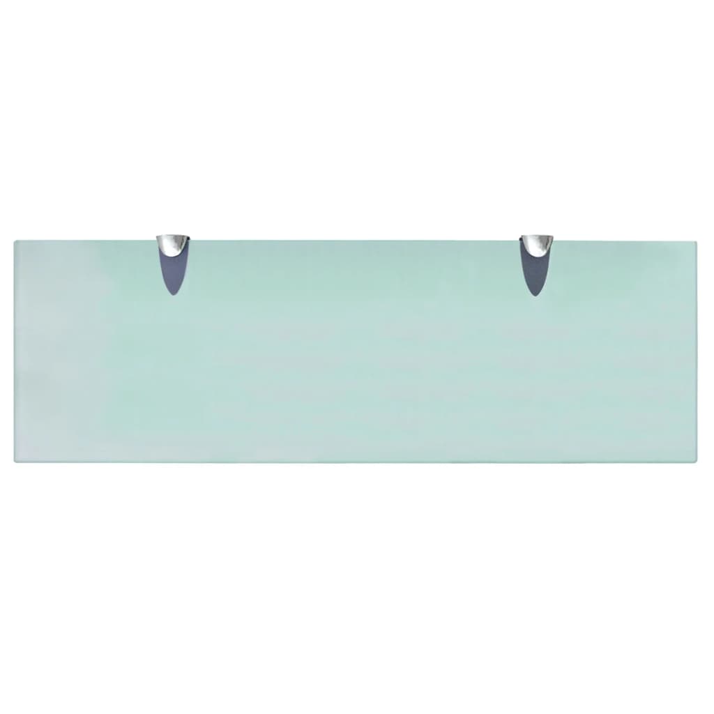 svævehylde 2 stk. 60 x 20 cm 8 mm glas