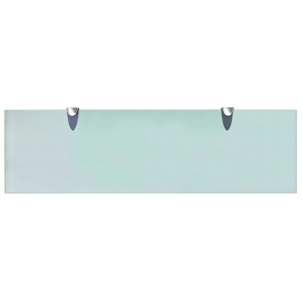 svævehylde 2 stk. 70 x 20 cm 8 mm glas