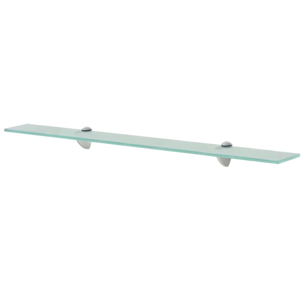 svævehylder 2 stk. 80 x 20 cm 8 mm glas