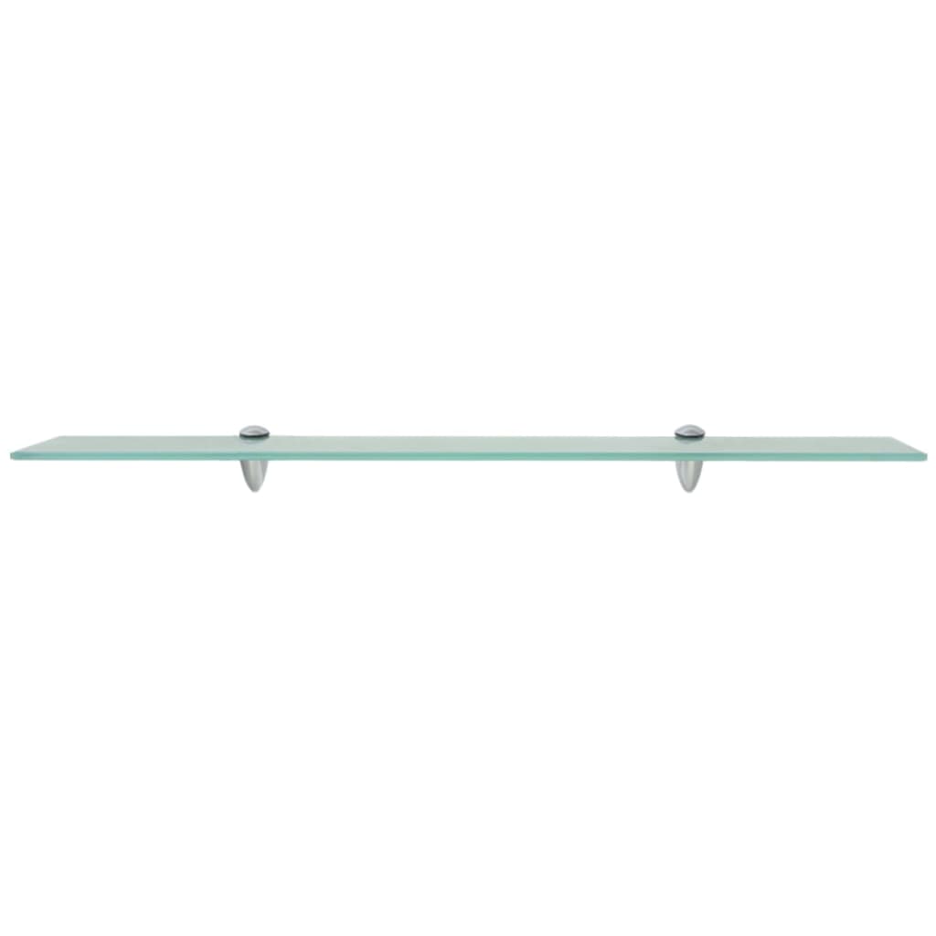 svævehylder 2 stk. 80 x 20 cm 8 mm glas