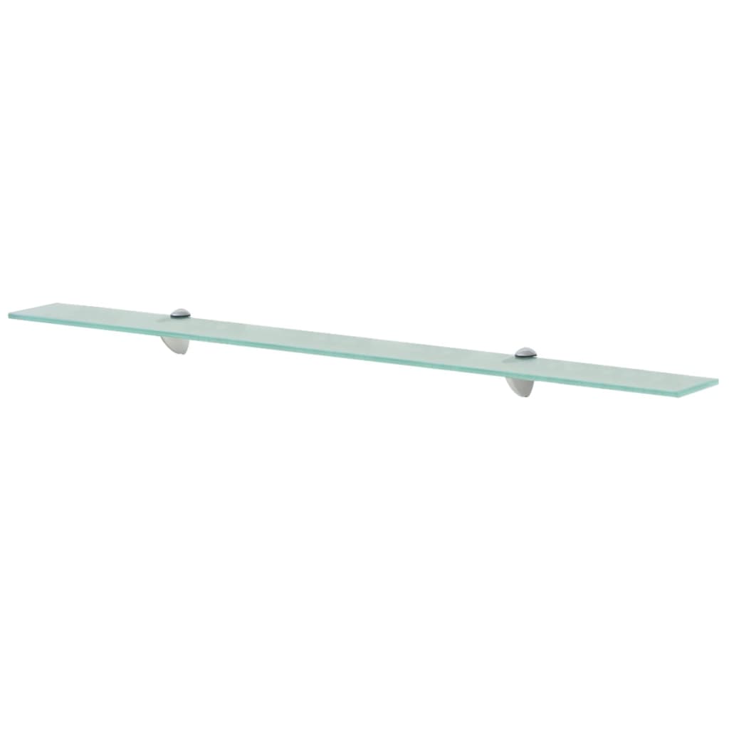 svævehylder 2 stk. 100 x 20 cm 8 mm glas