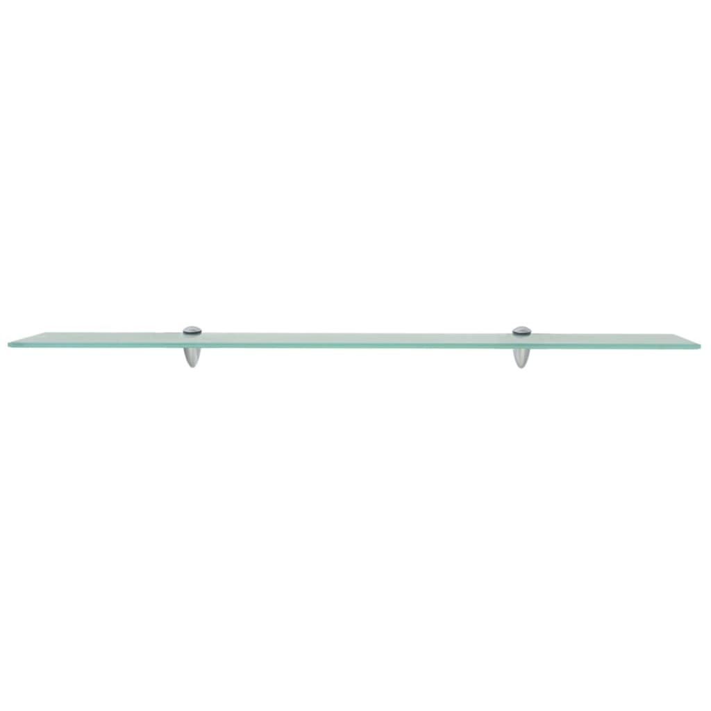 svævehylder 2 stk. 100 x 20 cm 8 mm glas