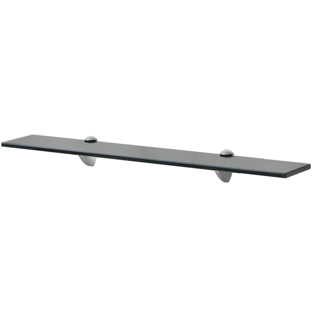 svævehylder 2 stk. 70 x 20 cm 8 mm glas