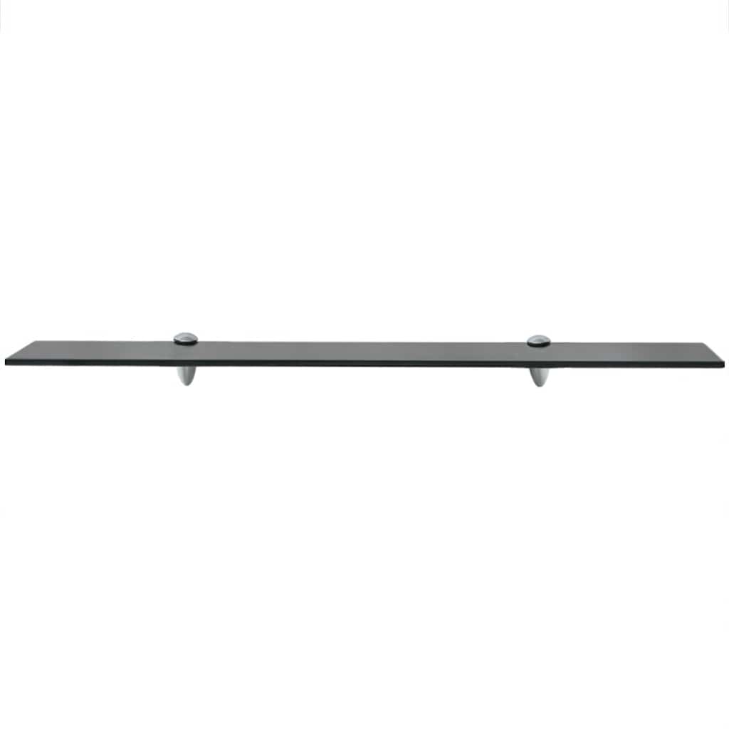 svævehylde 2 stk. 80 x 20 cm 8 mm glas